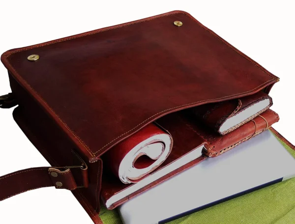 Vintage Satchel Bag - Image 6