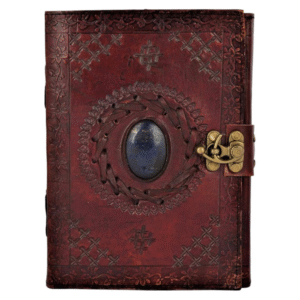 Leather Journal Large Writing Notebook - Handmade Leather Bound Vintage Journal